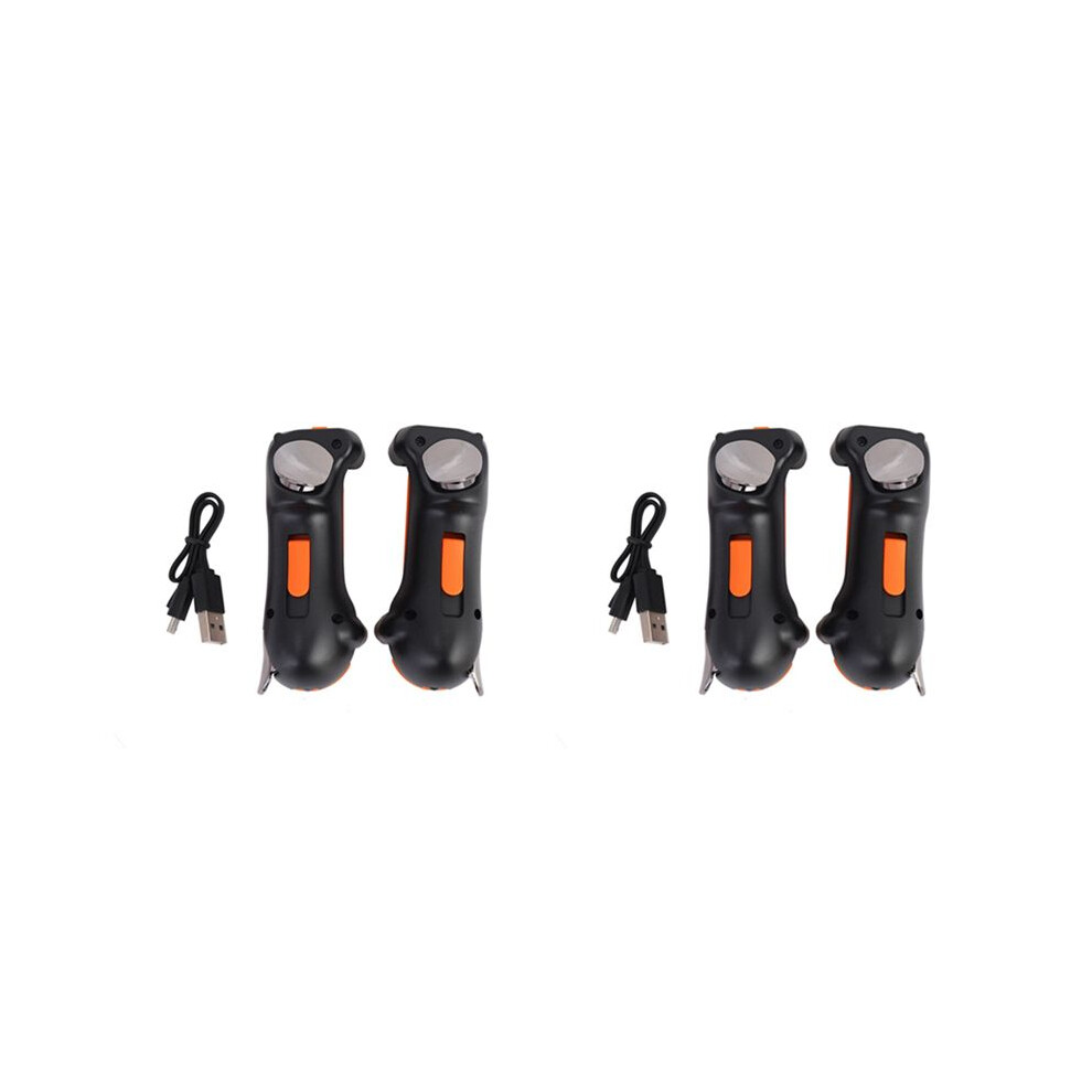 4X Six Finger For Pubg Controller Capacitance Adjustable Mobile Game Trigger L1r1 Button Gamepad Joystick Orange 6031269488692