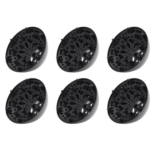 6X Salone Professionale Parrucchiere Asciugacapelli Diffusore Ugello Soffiatore Barbiere Asciugacapelli Diffusore