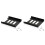 2X Hard Disk Bracket 2.5 to 3.5 Hard Disk Cage Hard Disk Bracket Multi-Function Solid State Drive SSD Bracket 1