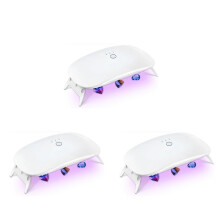 3X UV Light for Resin, Foldable UV Resin Ligh, Portable & Fast Curing Higher Power UV Lamp,Supplies for UV Resin Mold
