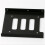 2X Hard Disk Bracket 2.5 to 3.5 Hard Disk Cage Hard Disk Bracket Multi-Function Solid State Drive SSD Bracket 2
