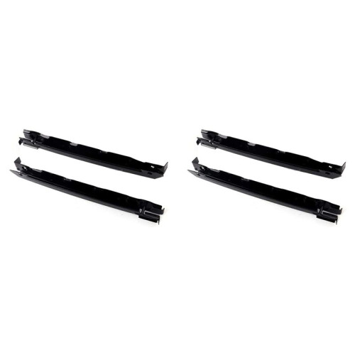 2 Pair Front Left Right Bumper Bracket Frame 2118801114 2118801214 for - S-Class W211 E320 E350 06-09 E500