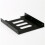 2X Hard Disk Bracket 2.5 to 3.5 Hard Disk Cage Hard Disk Bracket Multi-Function Solid State Drive SSD Bracket 5