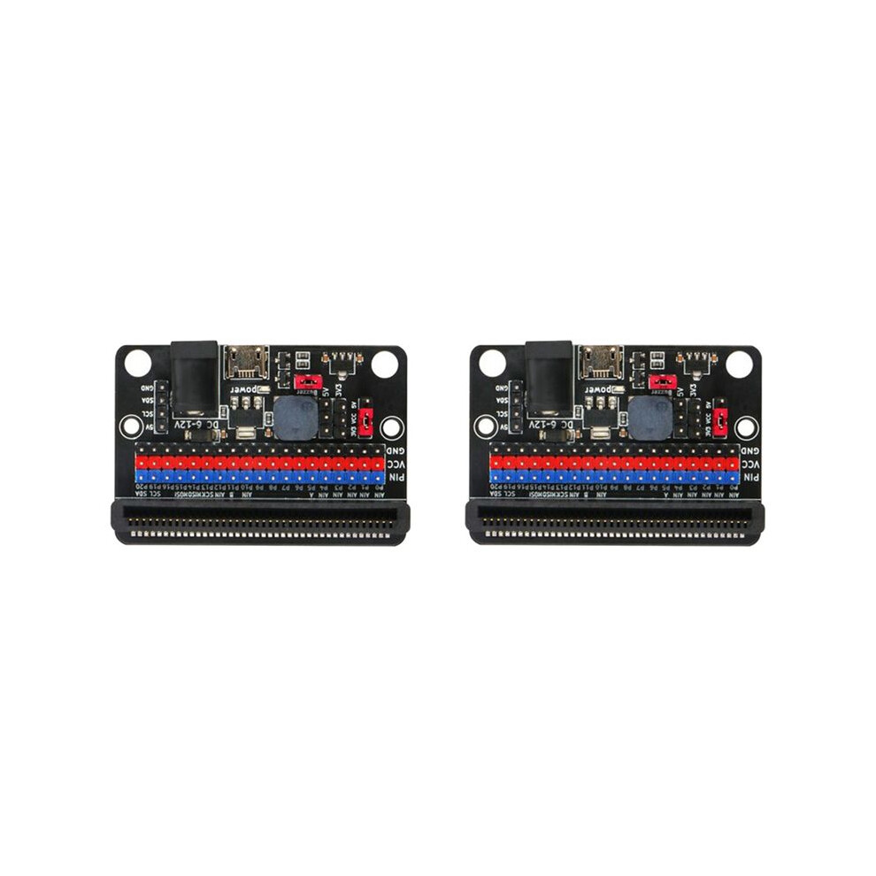 2Pcs Expansion Board For Microbit Gpio Expansion Python Io:bit 5V With Board Passive Buzzer 4713633473061