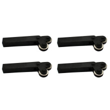 4X Steel Lathe Cutter Tool Holder Hob Knurling Knife +Knurling Wheel 1.0mm HSS Inner Hole Embossing Wheel