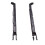 2 Pair Front Left Right Bumper Bracket Frame 2118801114 2118801214 for - S-Class W211 E320 E350 06-09 E500 4