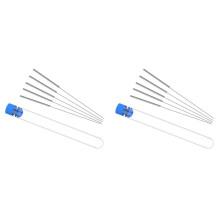 10PCS Stainless Steel Nozzle Cleaning Needles MK8E 3D Nozzle 3D Printing Nozzle Cleaning Steel Needle 0.4mm Drill