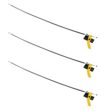 3X Kabel voor Motorkapontgrendeling 68247126AA 068247126AA Geschikt voor Renegade 1.4L 1.8L 2.4L 2015-2018