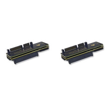 2X  Naar SAS HDD-Adapterkaart 6Gbps  3.0 22-Pins Naar SAS 29-Pins Uitbreidingskaart voor SAS 2,5/3,5 Inch Harde Schijf SSD A