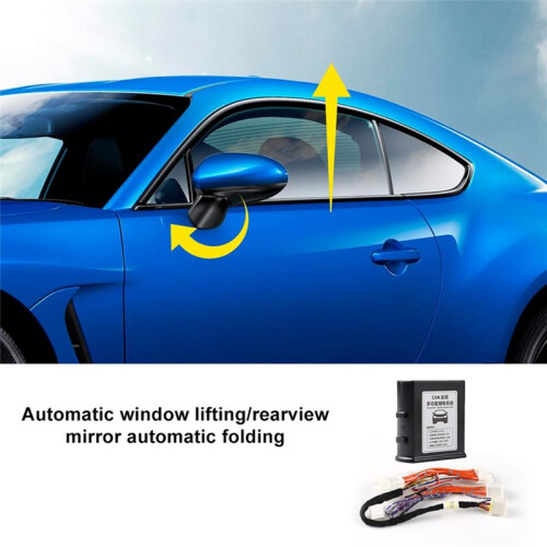Per  BRZ per  GR86 2021-2024 Specchietto Retrovisore con Chiusura Automatica Alzacristalli e Controller di Ripiegamento 2