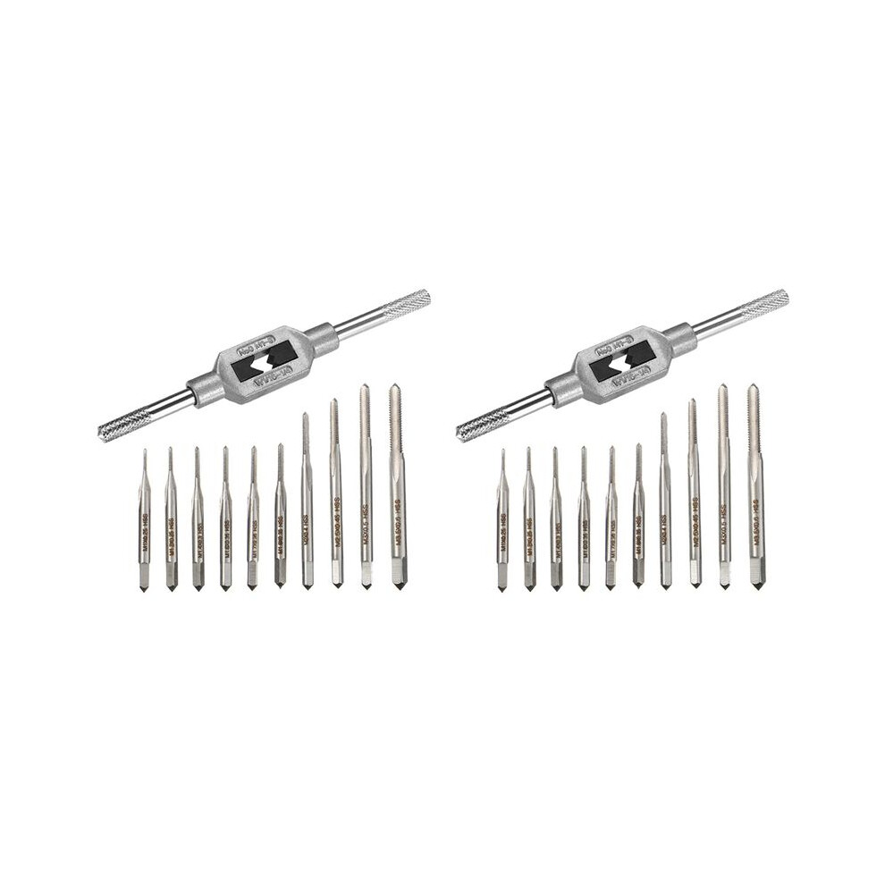 20Pcs Micro-Taps Bit Small Hand Screw Thread Taps M1-M3.5 Hss Metric Plug Tap Screw Tap Drill Tapping Tool 4713860287431