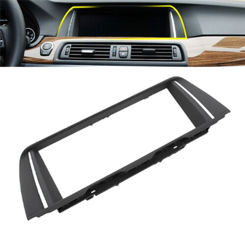 Car Center Console 10.25 Inches Display Panel Frame Display Trim Panel for  5 Series F10 2014-2016 1