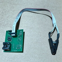 EEPROM-Adapter, 8-Poliger Kabelclip, Soic 8, Sop8, Testclip, Sockelclip, Unterstützt XPROG V6.12/UPA/Orange/CG PRO 9S12/IProg