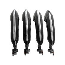 1 Set New High Quality Car Exterior Handles Door Handles F Chassis Door Handles with Lights for 5 Series F10 F11 F18