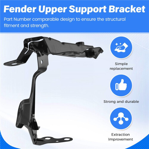 Bracket Front  Upper Support Bracket 41007440423 for  5 Series G30/G38/G31 Left 2