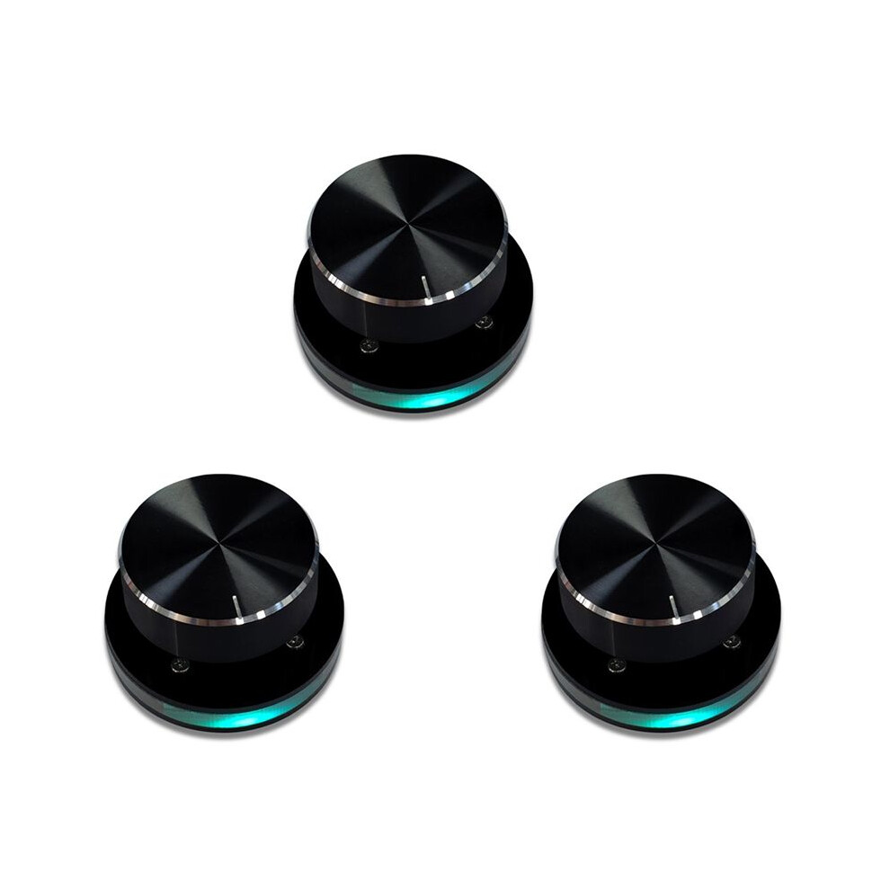 3X Usb Volume Controller Computer Usb Volume Adjustable Controller Support Shortcut Keys Customizable With Rgb 4713014597638