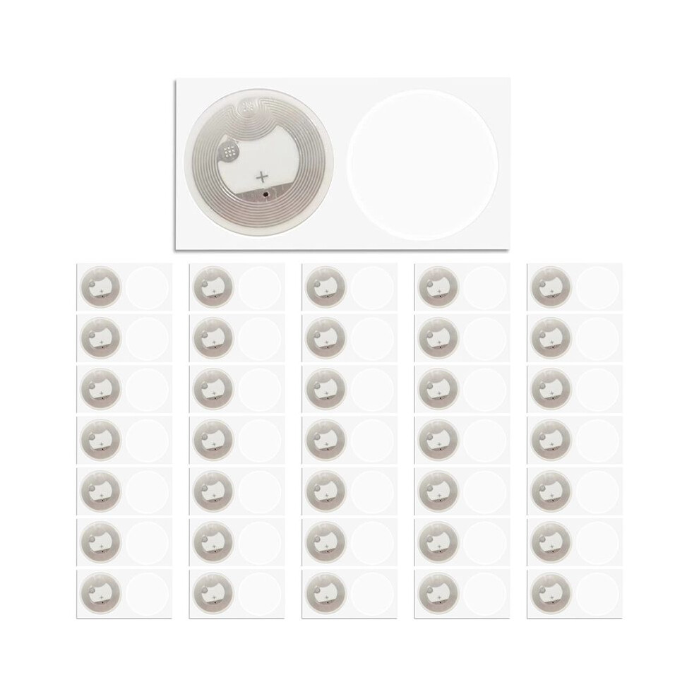 1000Pcs Nfc Ntag216 Sticker Ntag216 Nfc Tags Nfc 216 Tag Ntag216 Nfc Cards 13.56Mhz Nfc Tag Stickers 888 Bytes Memory 6033227174500
