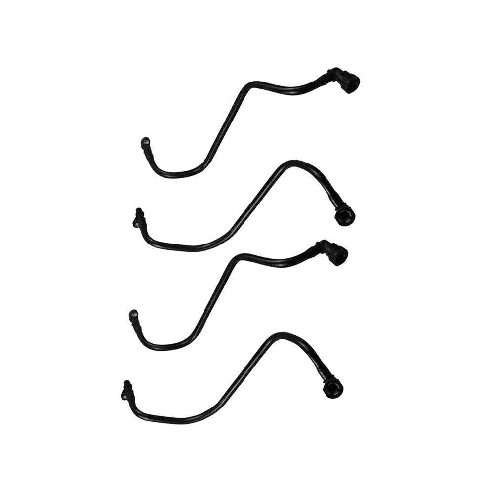 4Pcs 31319280 31319281 Transmission Radiator Oil Pipe Lower &Upper Oil Hose For S80 09-15 S60 Xc60 4713990926903