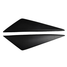 Car Front Headlight Light Eyebrow Light Eyelid Eyebrow Resin Trim for Rohens Coupe 2008-2010