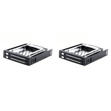2st 2,5 Inch Floppy Disk Drive Lade 2-Bay Disk Drive  voor HDD/SSD Harde Schijf Behuizing Extractie Box