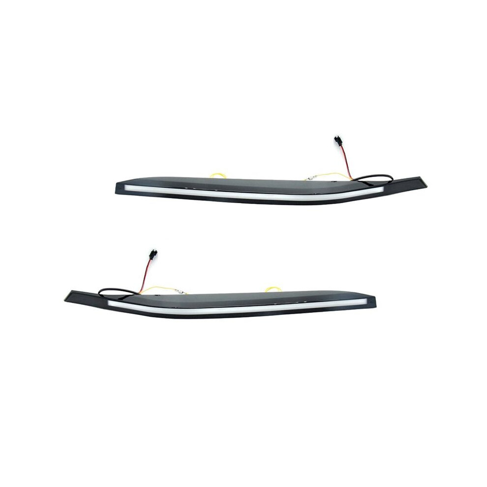 Led Daytime Running Lights For Tundra Sequoia 2022 2023 Drl Turn Signal Lights White/Amber 6032748581231