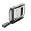 2pcs 2.5 Inch Floppy Disk Drive Tray 2-Bay Disk Drive  for HDD/SSD Hard Disk Enclosure Extraction Box 3