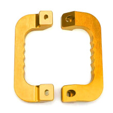 Garniture de Poignée D'Accoudoir de Porte de Voiture en Aluminium pour  RegiusAce Hiace 2005-2018 Or