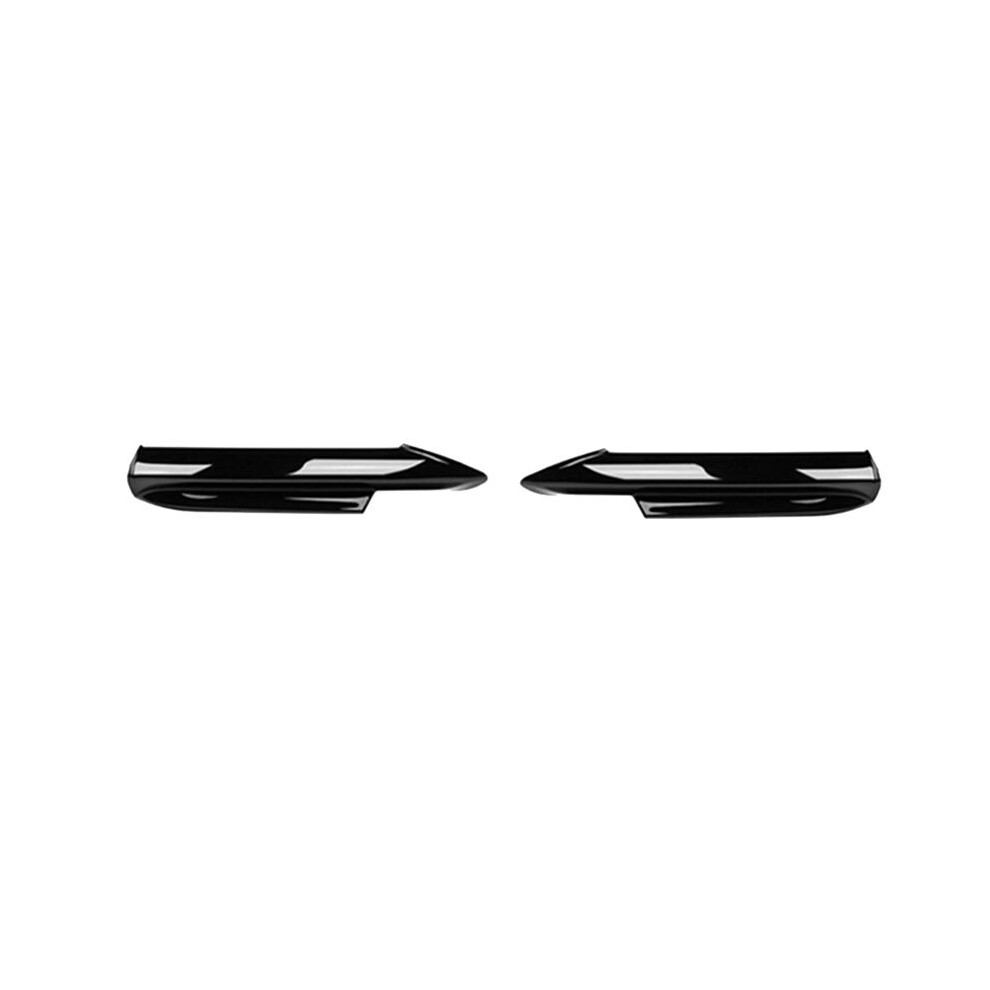 Car Front Bumper Lip Diffuser Splitter Winglet Apron Spoiler For 3 Series E90 E91 2005-2008 Glossy Black 6031691955670