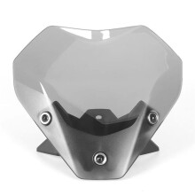 Spoiler Windscreen Windshield Wind Deflector Screen Shield Spoiler for  S1000R S 1000R 2021-2023 Smoky Gray & Black