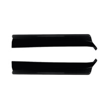 Auto Heckstoßstangenlippe Diffusor Splitter Winglet Schürze Spoiler für WRX STI VA 2015-2021 Glänzend Schwarz