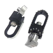 Pédales de Repose-Pieds Larges pour Moto, Angle D'Inclinaison Réglable pour R1200GS R1250GS ADV