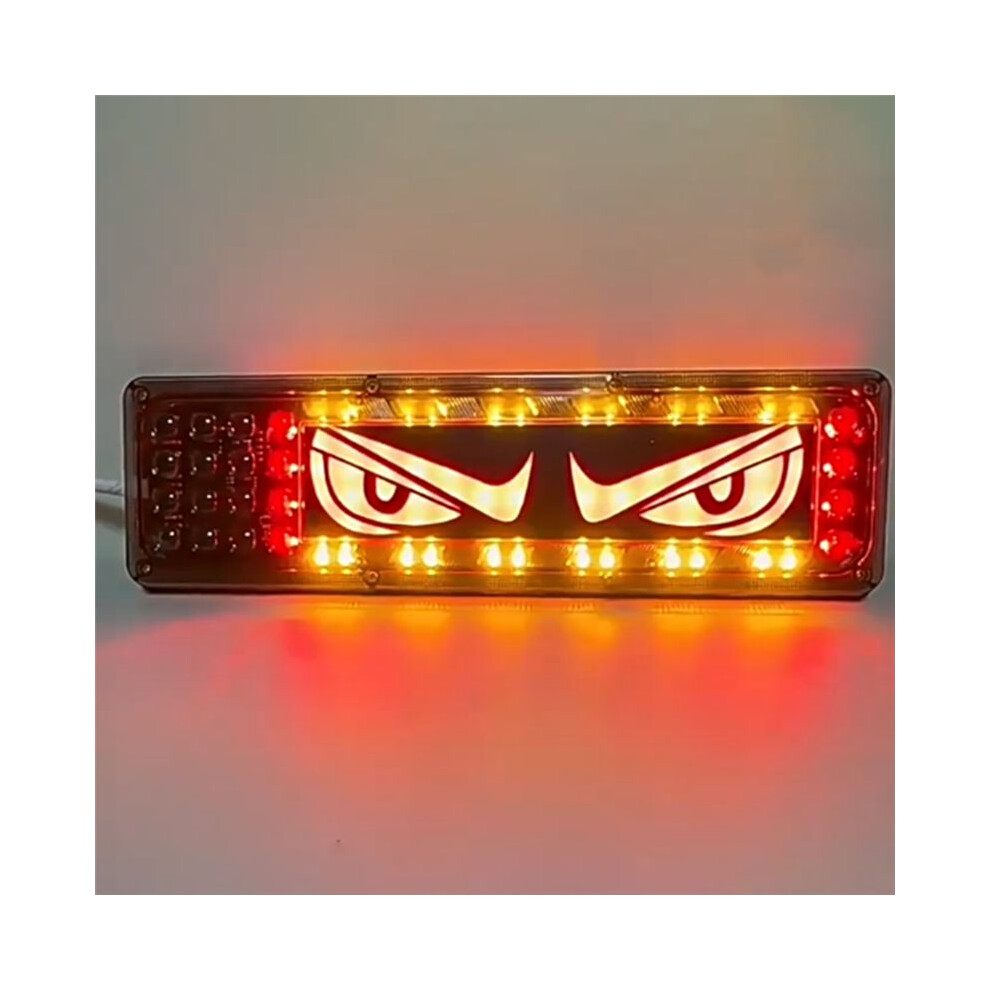 24V Car Trailer Trucks Tail Car Led Rear Tail Running Turn Signal Rear Lamps Waterproof Tail Parts Light 4711107309519