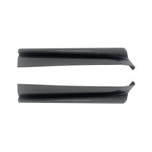 Car Rear Bumper Lip Diffuser Splitter Winglet Apron Spoiler for WRX STI VA 2015-2021 Carbon Fiber Pattern