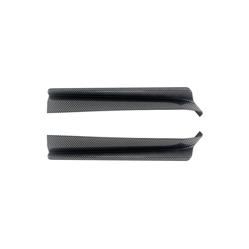 Car Rear Bumper Lip Diffuser Splitter Winglet Apron Spoiler For Wrx Sti Va 2015-2021 Carbon Fiber Pattern 4712271192181