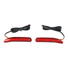 Motorfiets Top Box Trunk Tour Tips Zij-LED Decoratieve Verlichting voor Goldwing GL1800 Tour DCT 2021-2024 Rood