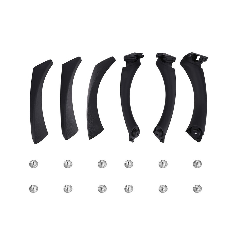 Door Pull Handle Set Replacement For 3 Series E90 E91 E92 316 318 320 325 328I 2004-2012 Lhd Black 6033629375277