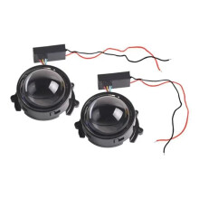 Universele 3 Inch Auto LED Devil Eyes Dynamic Eye Koplamp Mangekyo Sharingan Eye Lamp WIFI-Bediening met Lens