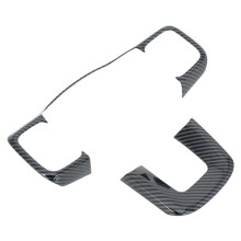 Autostuurwielbekledingshoesdecoratie voor Great Wall H9 2024 2025 ABS Koolstofvezelaccessoires