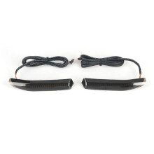 Motorcycle Top Box Trunk Tour Tips Side LED Decorative Light for  Goldwing GL1800 Tour DCT 2021-2024 Black