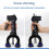 Car Dent Repair Elevator Tool Multifunctional Adjustable Handle Puller Sheet Metal Dent Repair Tool 6