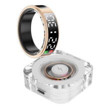 (13, Glod) Smart Rings for Fitness Long Lasting Batteries Sports Rings for Body Health