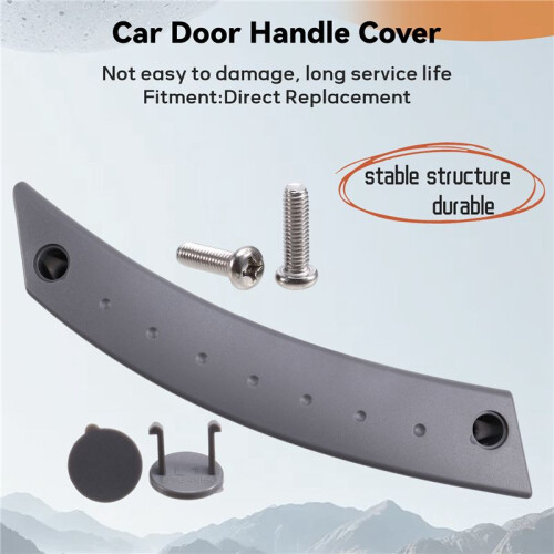 Car Left Interior Door Handle Cover Interior Pull Handle 1C0867171A for  Beetle 2000-2010 2