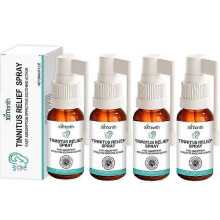 (4pcs) Tinnitus Spray Ear Ringing Relief Relieving Ear Drops Hearing 30ml