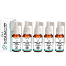 (5pcs) Tinnitus Spray Ear Ringing Relief Relieving Ear Drops Hearing 30ml