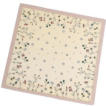 1PC Elegant Cotton Women Hankies Absorbent Hanky Reusable-C