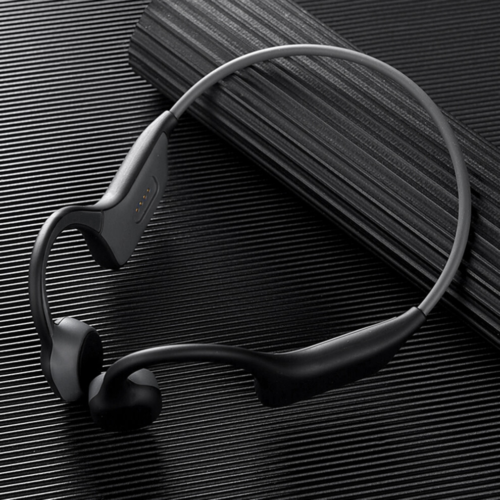 Open-Ear Bone Conduction Headset Bt 5.0, 180Mah, Ipx6, Black 4621371009988