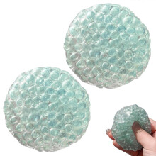 (2pcs) Noisy Stress Ball Clear Squishy Sensory Toy for Anxiety Relief, Fun Gift for Adults & Kids