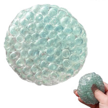 (1pc) Noisy Stress Ball Clear Squishy Sensory Toy for Anxiety Relief, Fun Gift for Adults & Kids