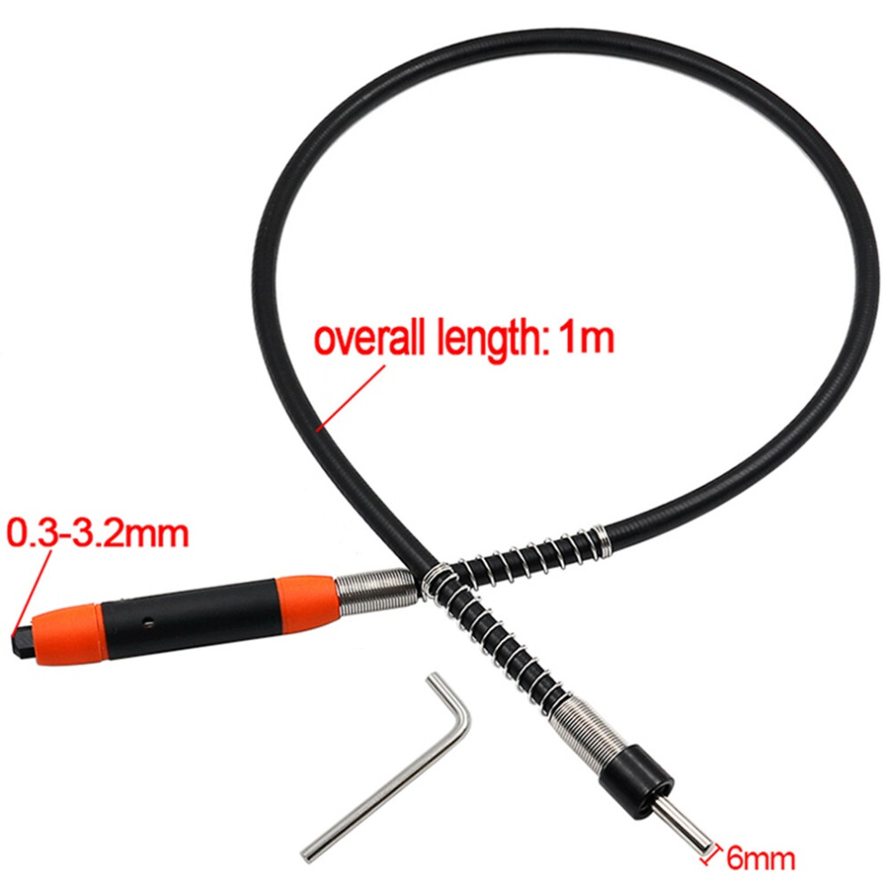 Flexible Shaft Attachment For Rotary Tools Handle Included Perfect For Carving Sanding And Polishing 6935161518948