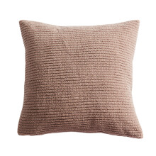 Corduroy decoratieve kussensloop Zachte-natuurlijk bruin